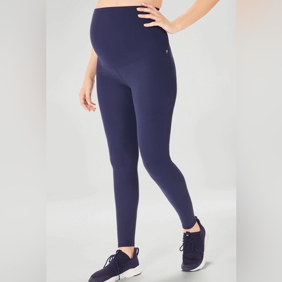 Fabletics Pants - Fabletics PureLuxe High-Waisted Maternity Legging in Blue